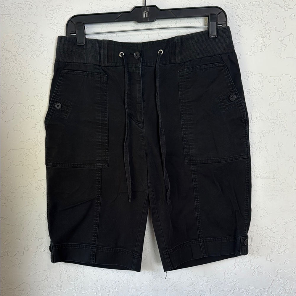 Jones New York Black Cargo Shorts
